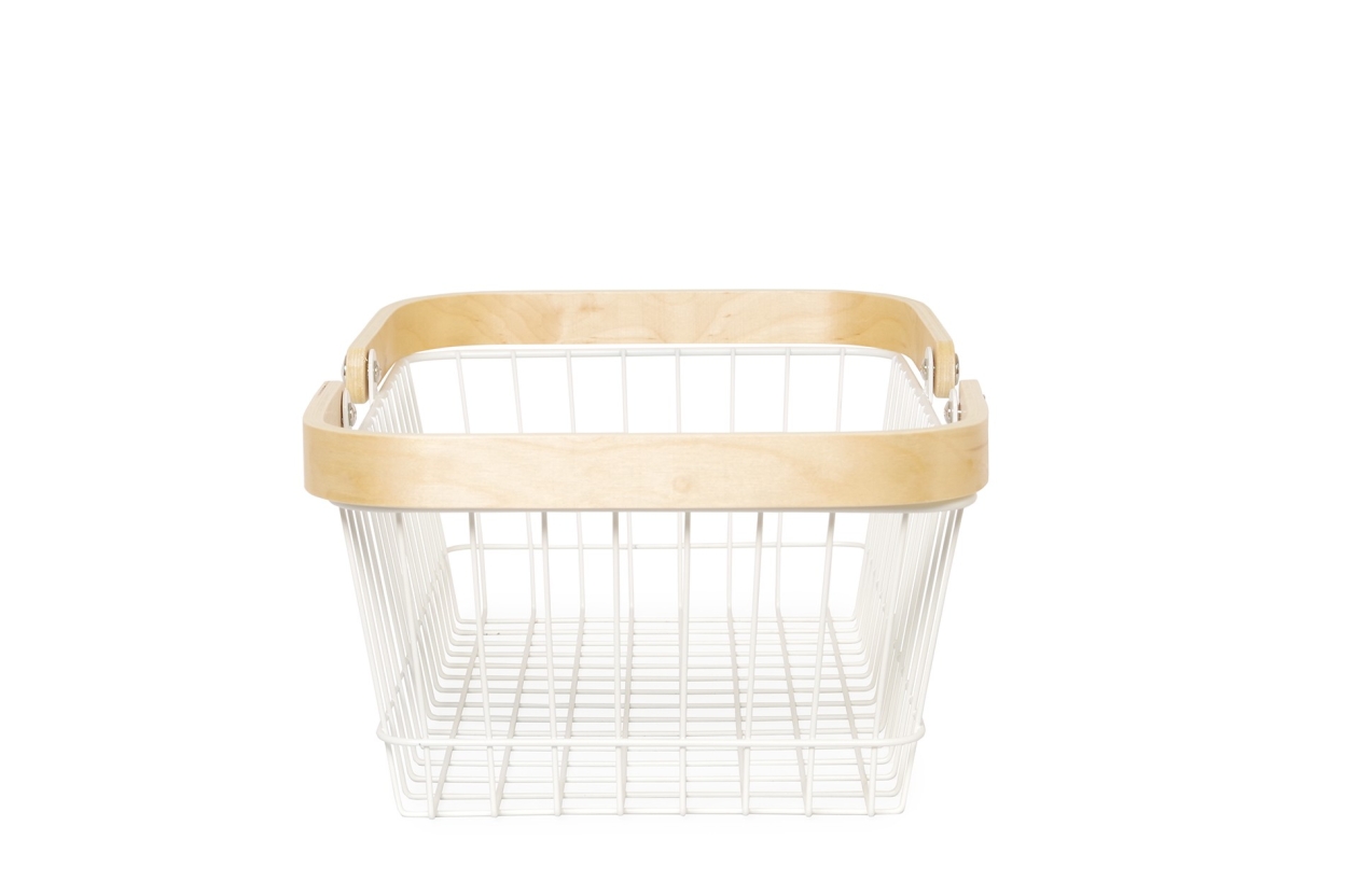 FC Wire Storage Basket White