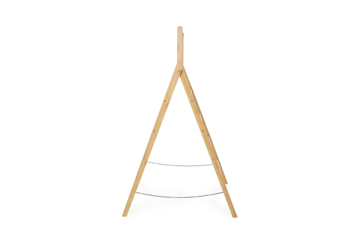 FC Bamboo Folding Laundry Ladder