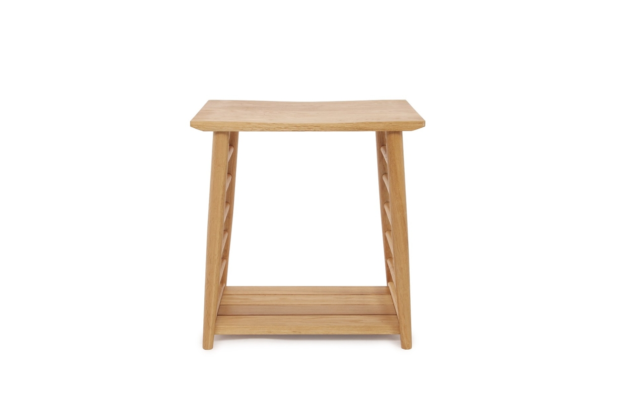 FC Pagoda Oak Stool