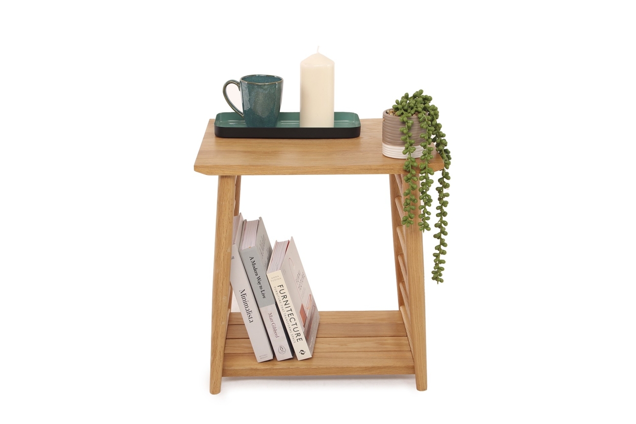 FC Pagoda Oak Stool