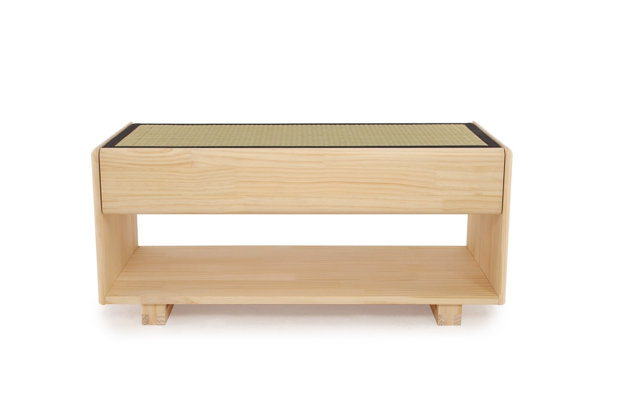 Igusa Pine TV Table