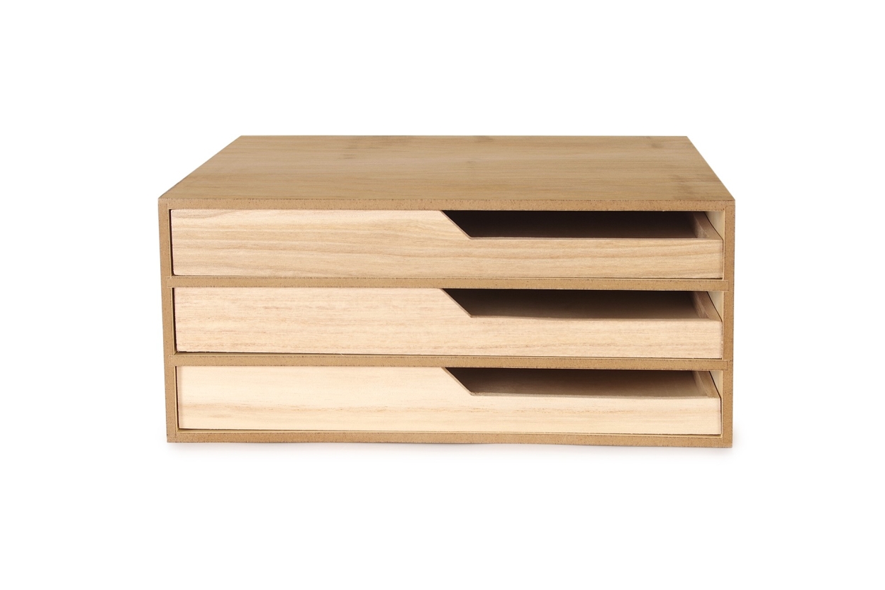 FC Shallow Drawer Unit Oak