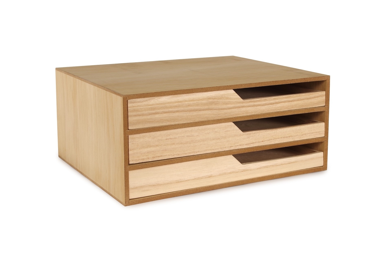 FC Shallow Drawer Unit Oak