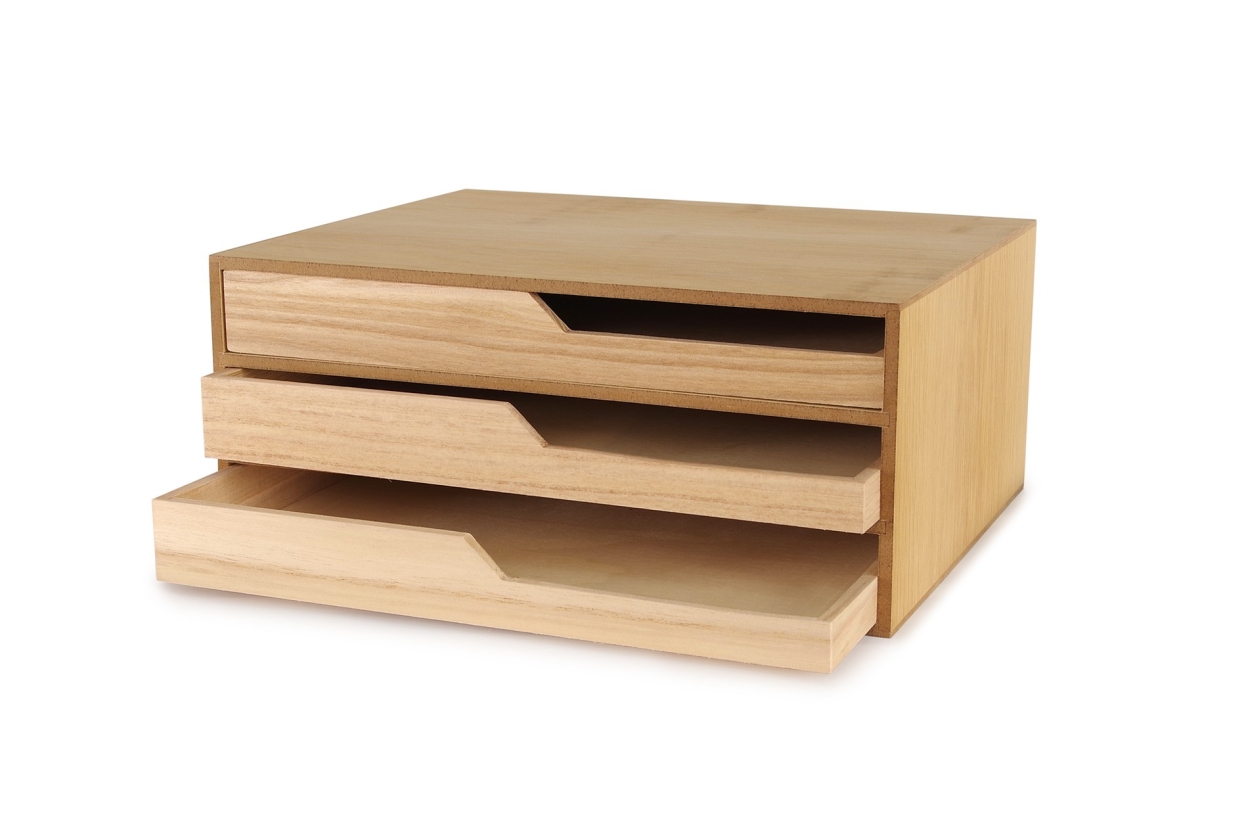 FC Shallow Drawer Unit Oak