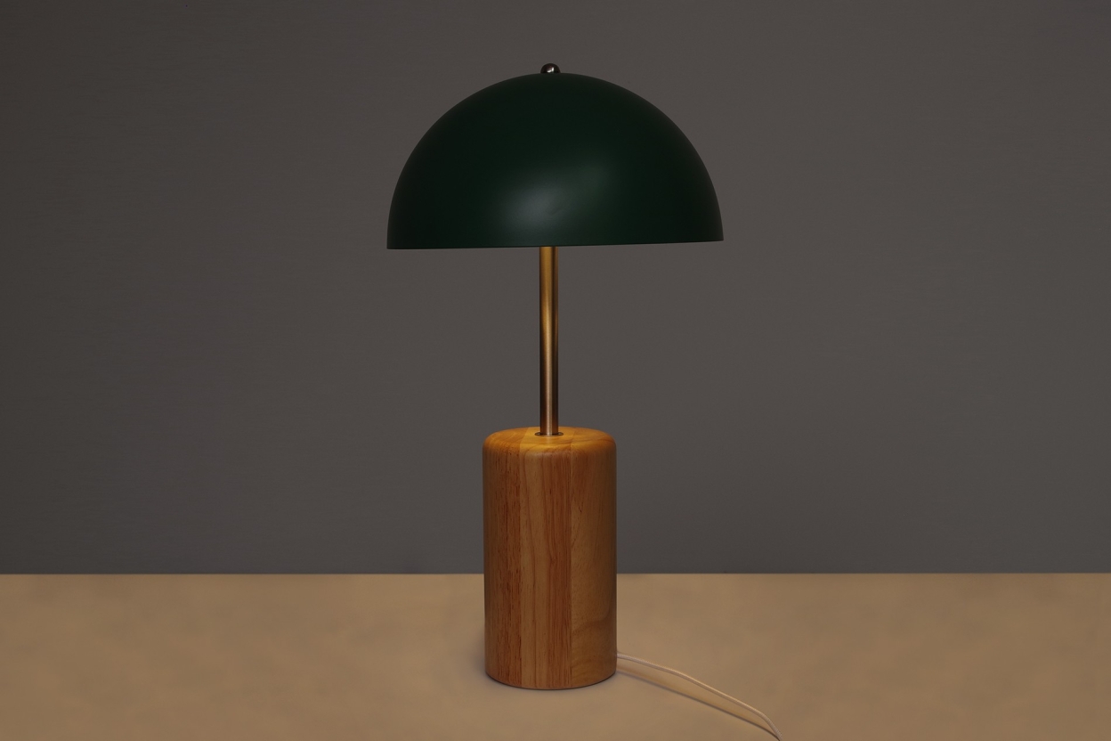 FC Bell Table Lamp Fir Green