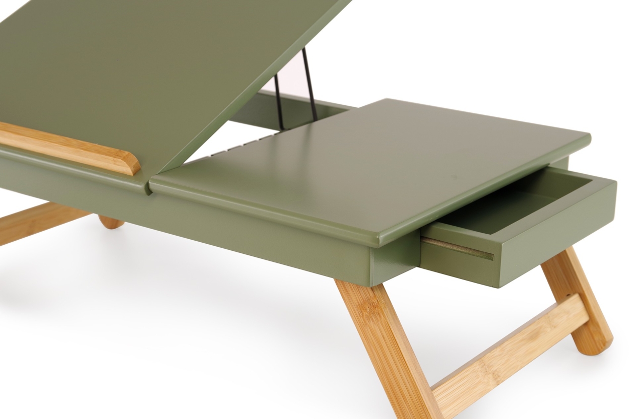 FC Laptop Table Olive Green