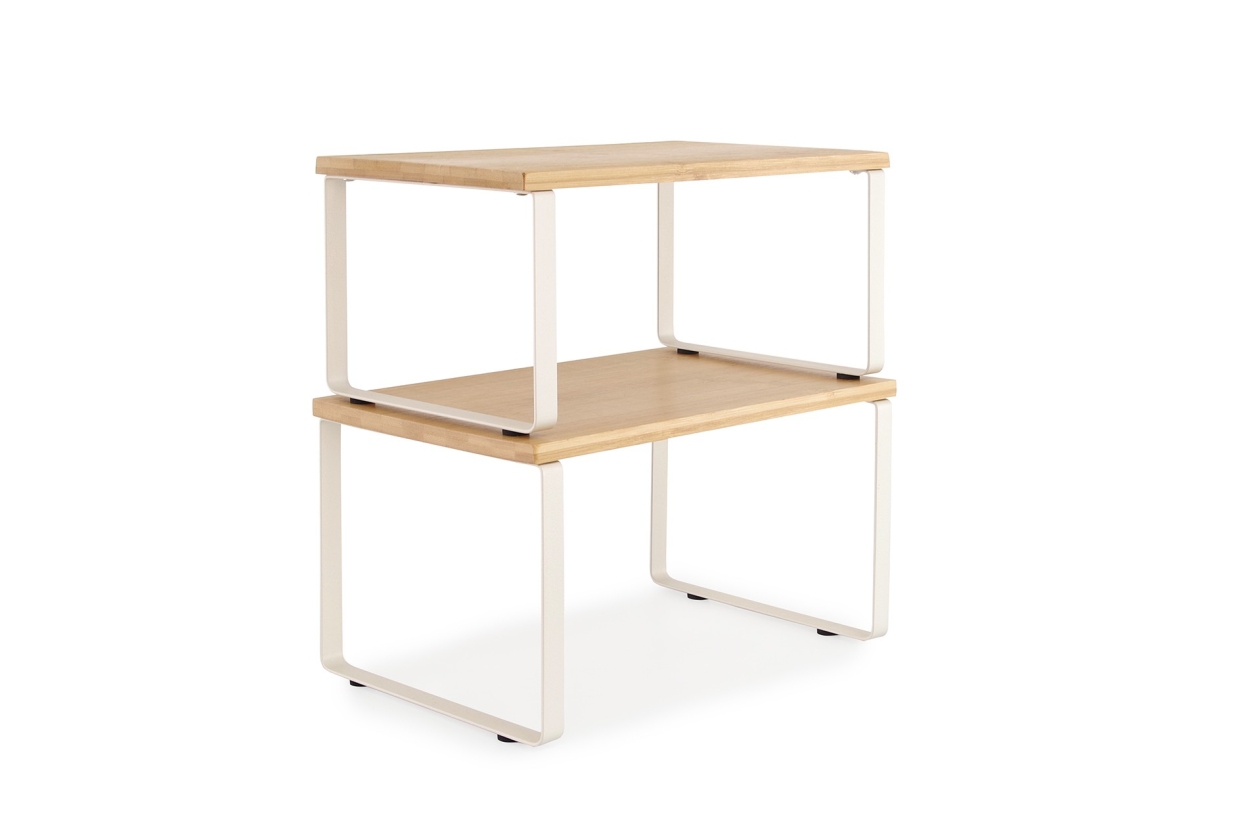 Tia Stacking Tray Racks (Pair)