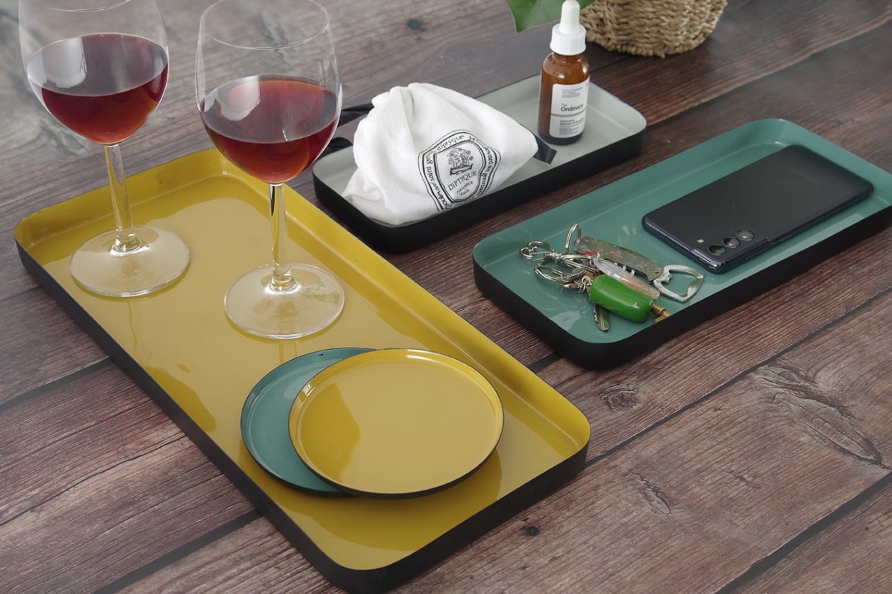 FC Enamel Rectangular Tray