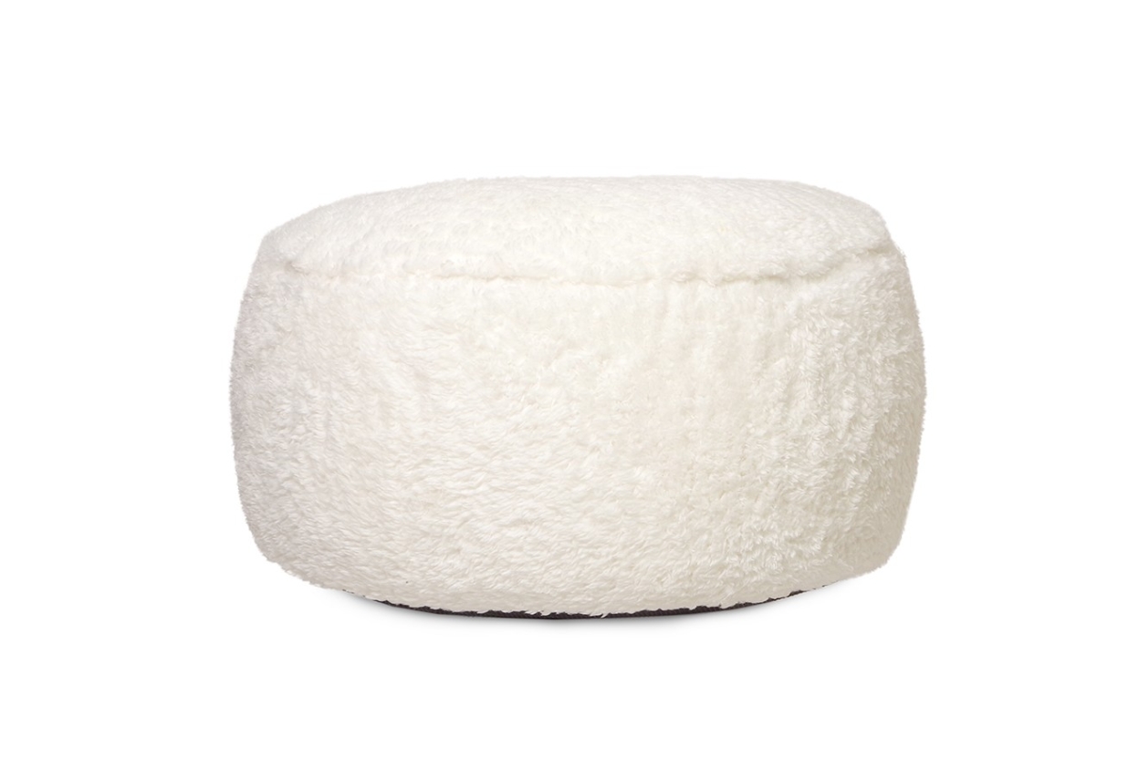 FC Sheepskin Inflatable Footstool