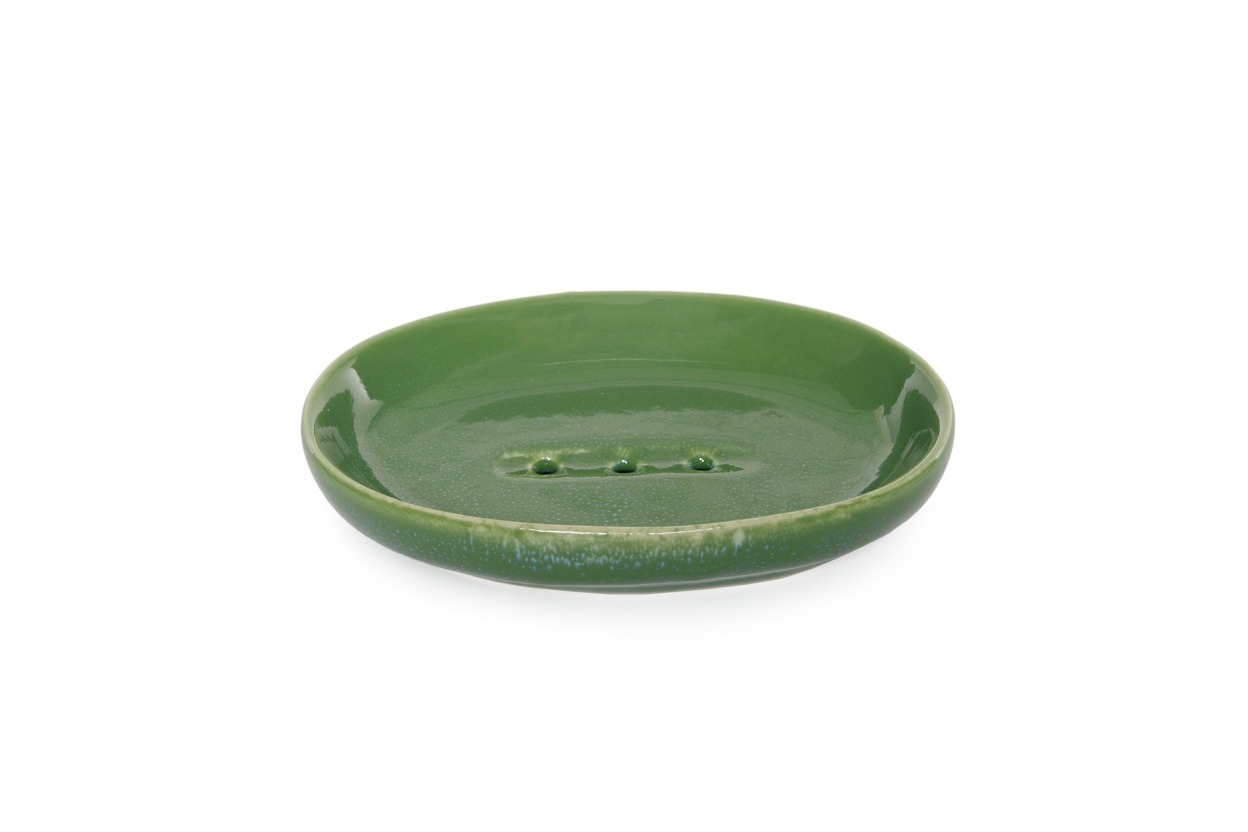 Lulworth Soap Dish (Deep Green)