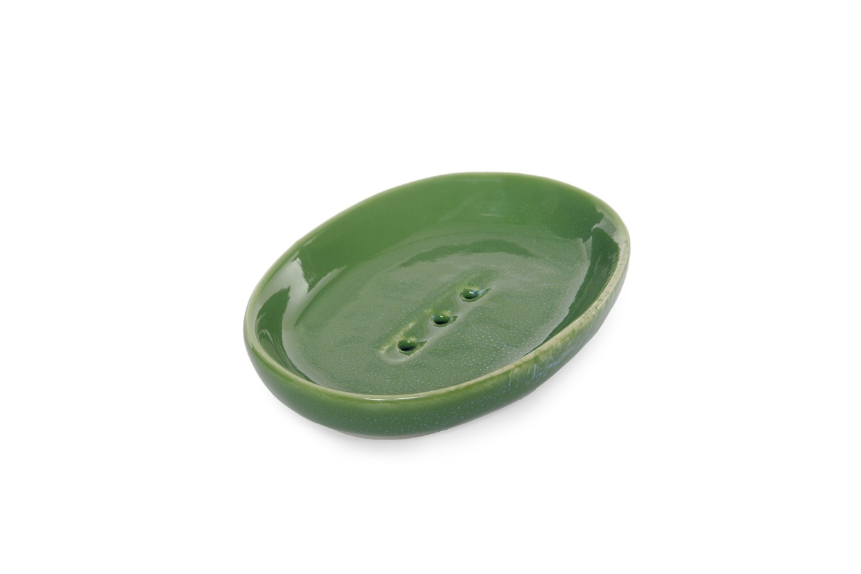 Lulworth Soap Dish (Deep Green)