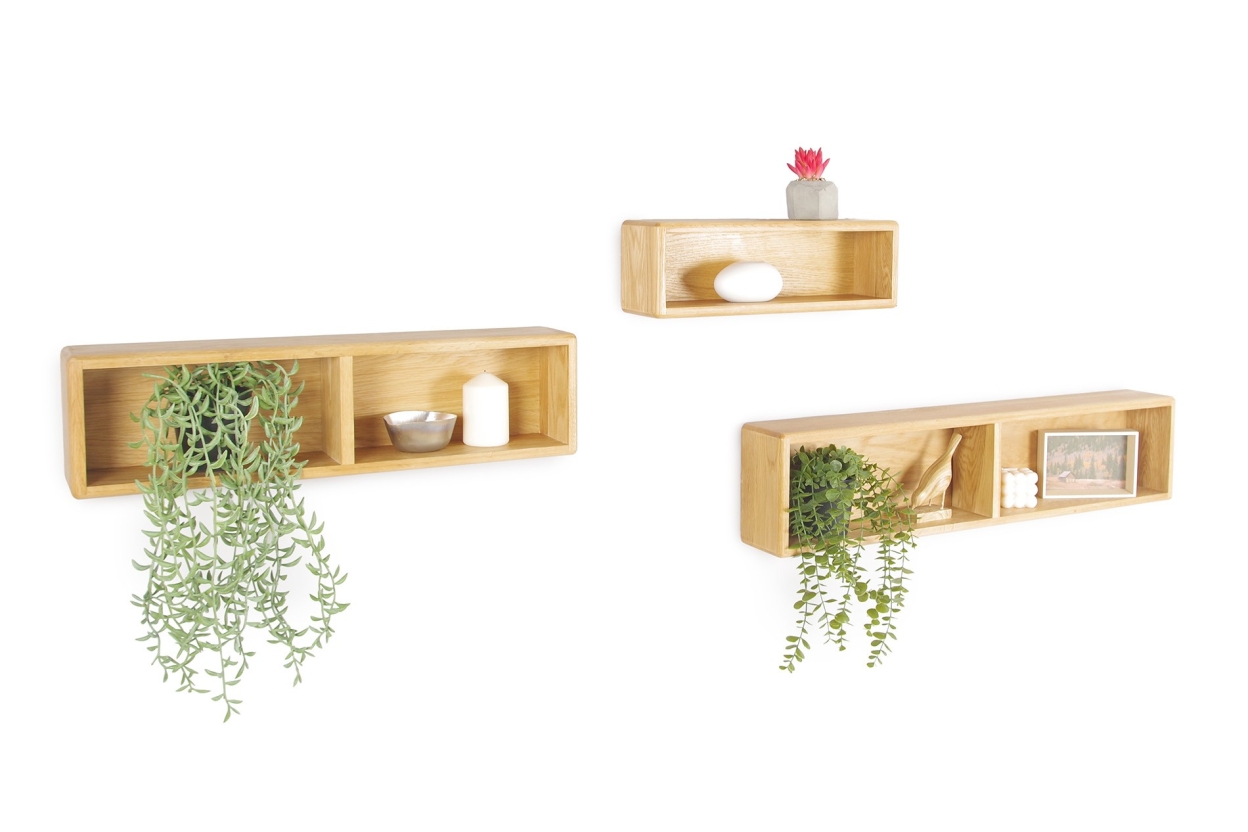 FC Cove Oak Wall Shelf Atg P