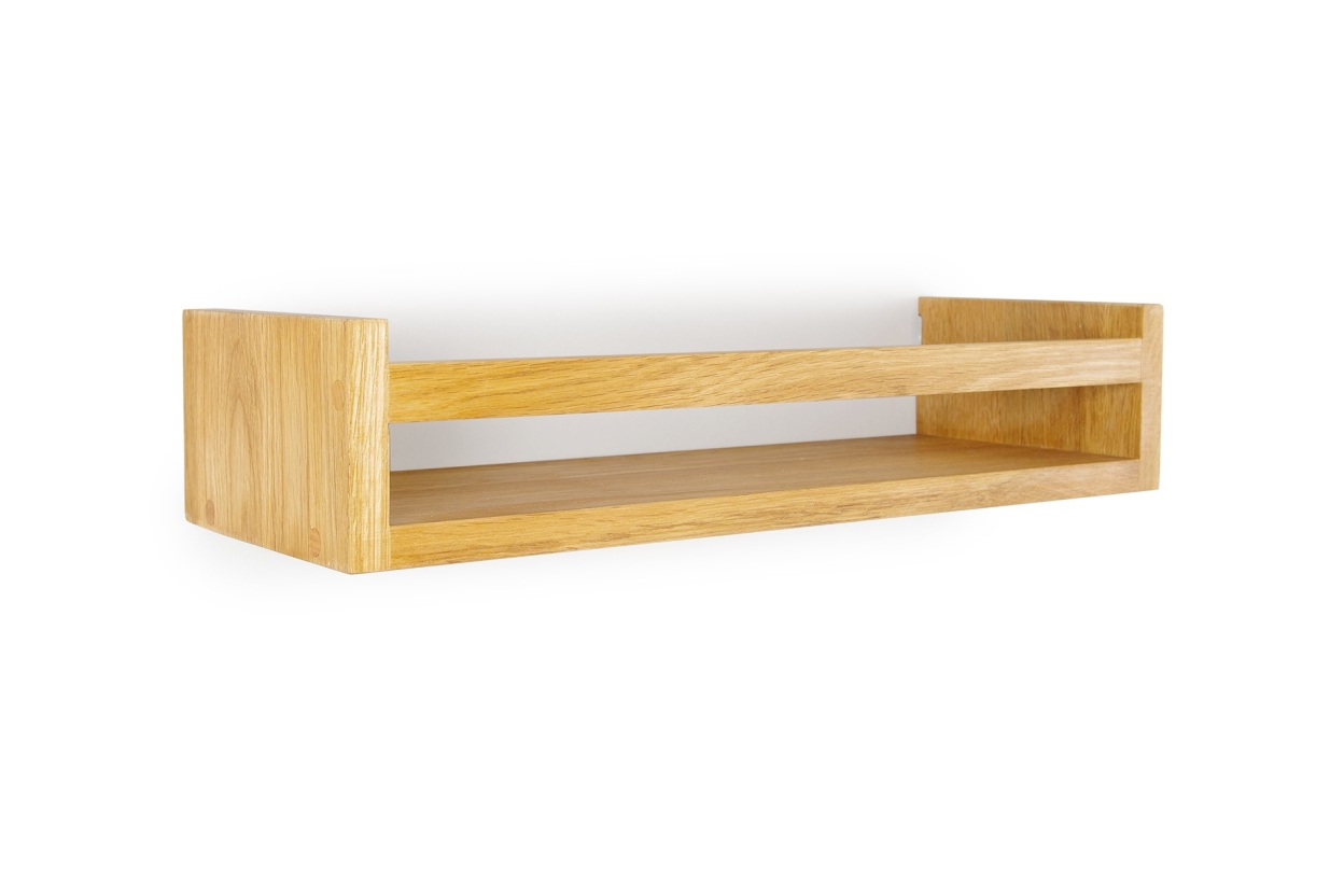 FC Strade Oak Wall Shelf Small