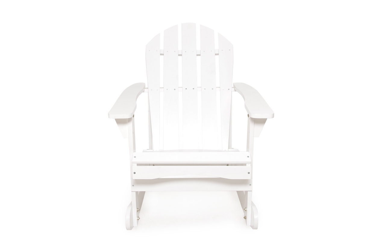 FC Adirondack Rocking Chair White