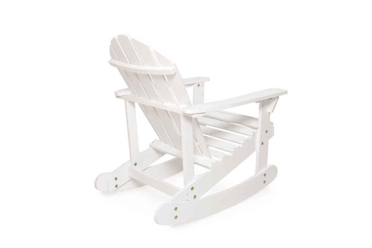 FC Adirondack Rocking Chair White