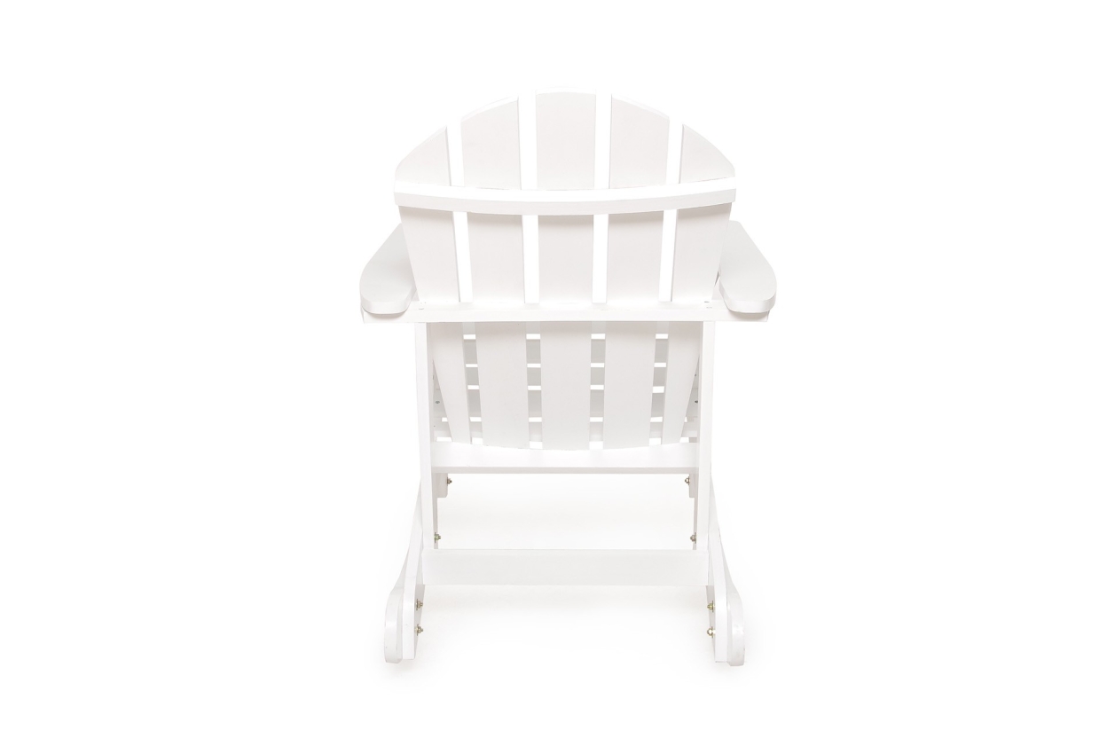 FC Adirondack Rocking Chair White