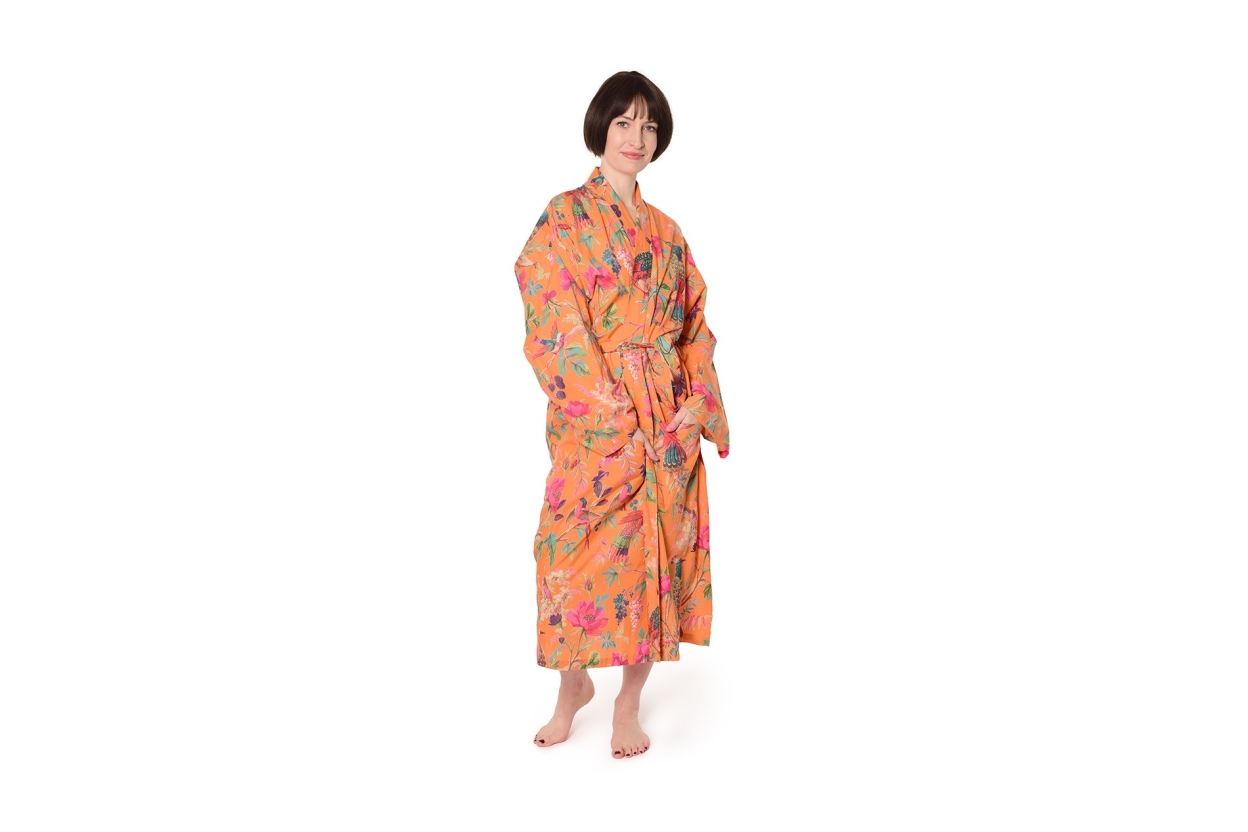 FC Paradise Cotton Bathrobe Mandarin Rug Y