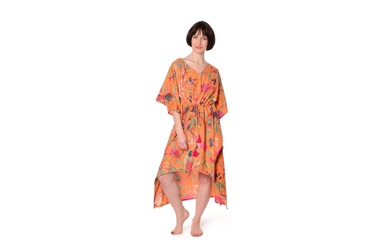 FC Paradise Cotton Kaftan Mandarin