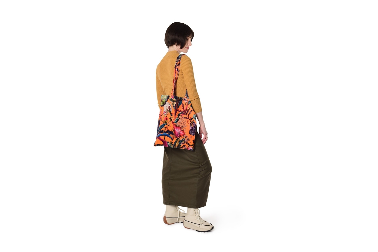 FC Tropical Tote Velvet Mandarin