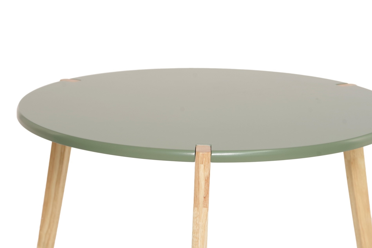 Kumo Side Table (Olive Green)