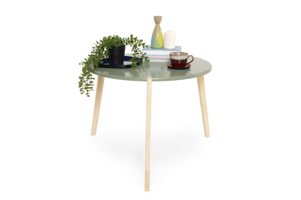 Kumo Side Table (Olive Green)