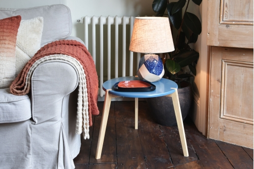 FC Kumo Side Table Blue Leytonstone LS