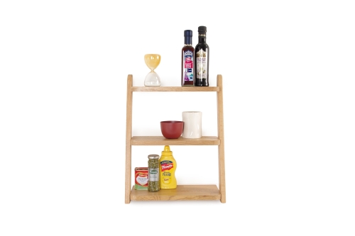 FC Oak Leaning Shelves