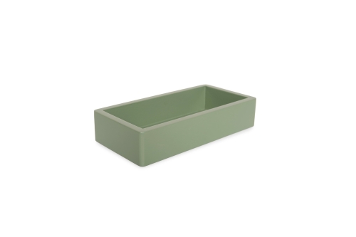 FC Rectangular Mdf Tray Small Green