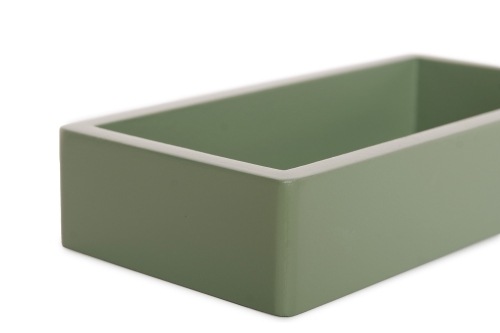 FC Rectangular Mdf Tray Small Green