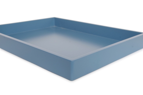 FC Rectangular Mdf Tray Large Blue