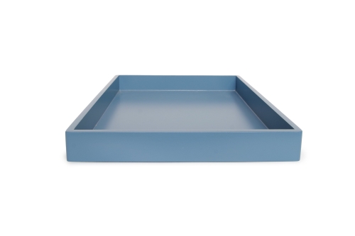 FC Rectangular Mdf Tray Large Blue