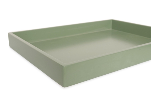 FC Rectangular Mdf Tray Large Green