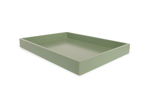 FC Rectangular Mdf Tray Large Green