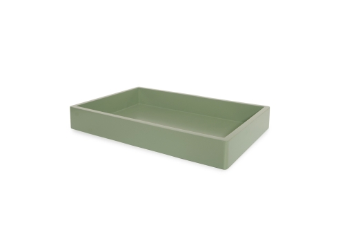 FC Rectangular Mdf Tray Medium Green