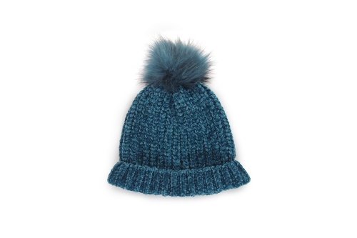 FC Bobble Hat Oslo Blue Keah Jq