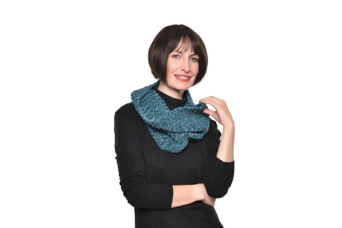 FC Chenille Neck Warmer Oslo Blue