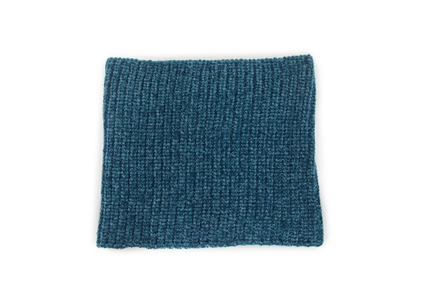 FC Chenille Neck Warmer Oslo Blue