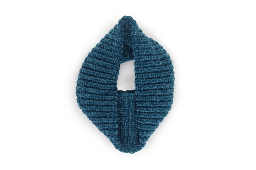 FC Chenille Neck Warmer Oslo Blue