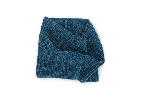 FC Chenille Neck Warmer Oslo Blue Yyz K