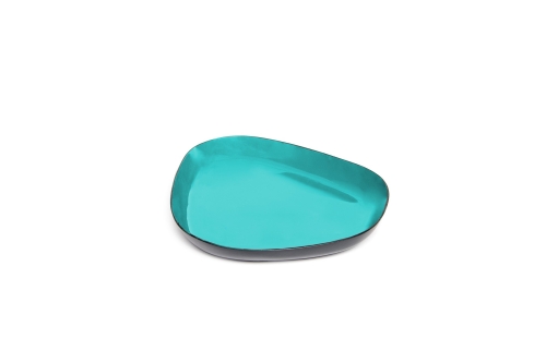 Mizu Enamel Tray - Small (Pacific Blue)