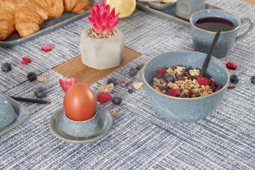 FC Reactive Glaze Breakfast Set Blue