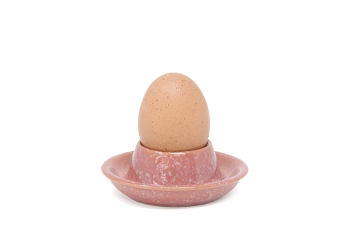 Reactive Glaze Egg Cup Dusty Pink