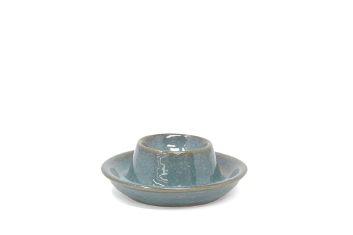 Reactive Glaze Egg Cup Lagoon