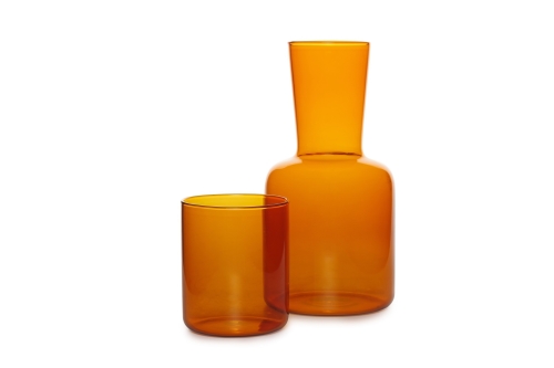 Anzio Carafe & Tumbler Glass Set