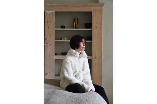 FC Sheepskin Cosy Jacket Clay LS