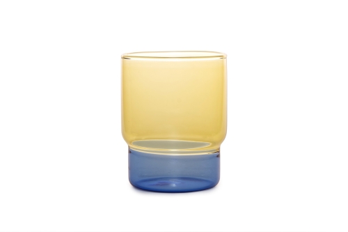 Ravenna Stacking Tumbler (Sauterne & Blue)