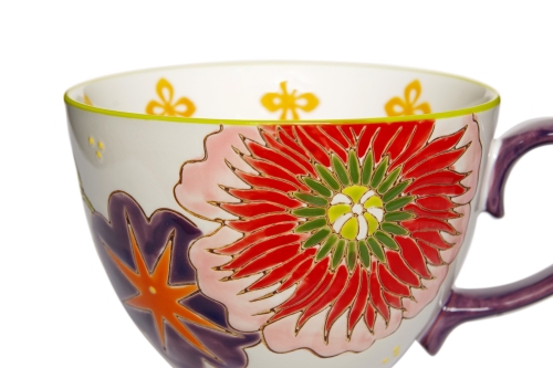 Zinnia Flower Extra Large Tea Mug