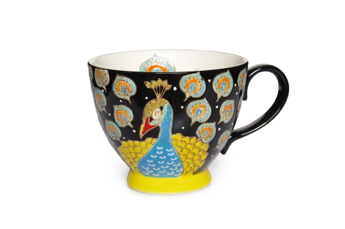 Peacock Extra Large Tea Mug