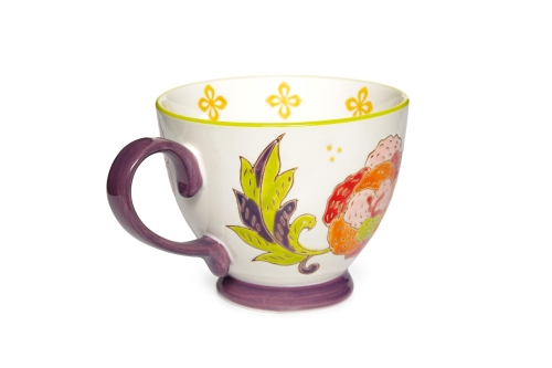 Zinnia Flower Extra Large Tea Mug