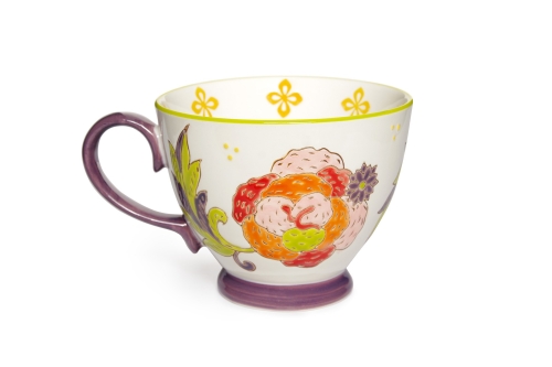 Zinnia Flower Extra Large Tea Mug